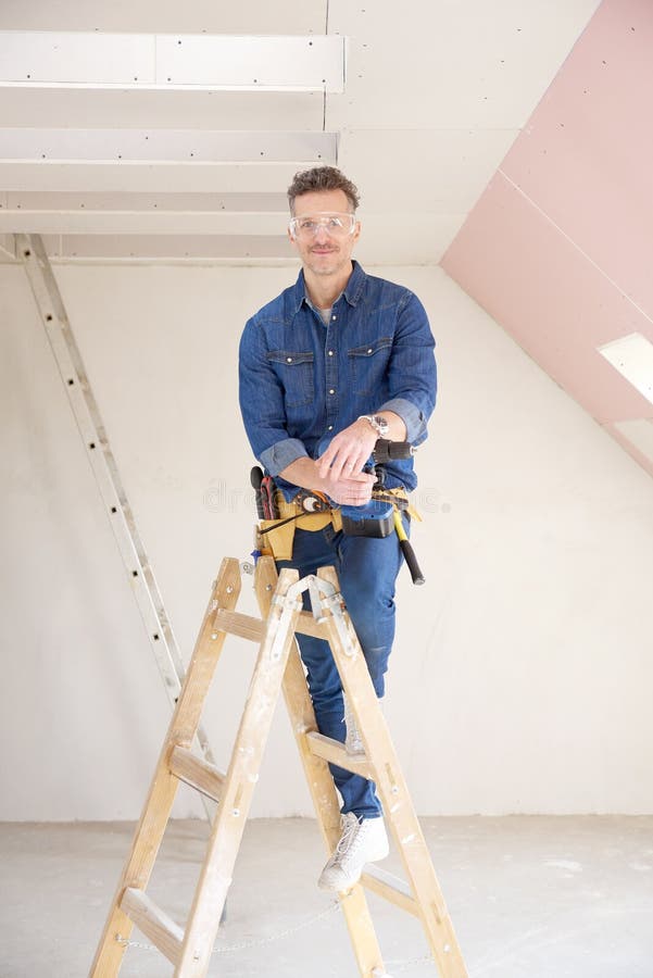 Handyman portrait royalty free stock photos Handyman portrait royalty free stock photos