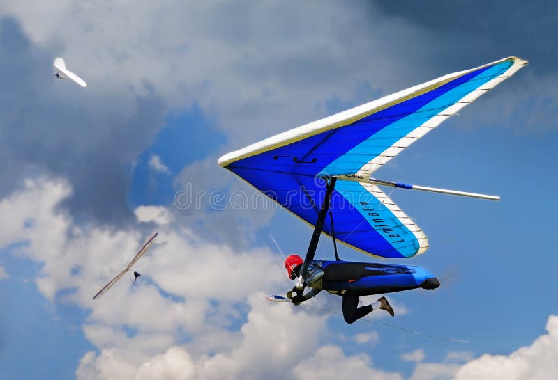 Hang gliding in Greifenburg, Austria