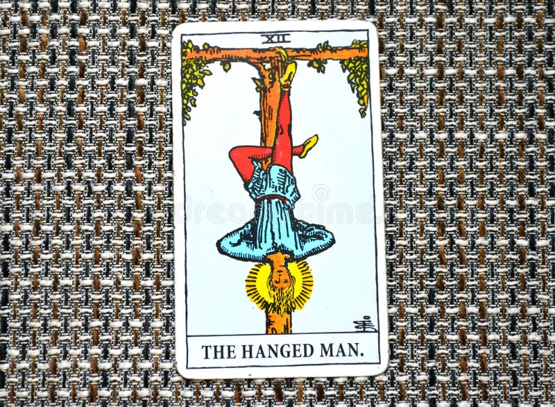 Tarot Card - The Hanged Man Metal Print by Theasis