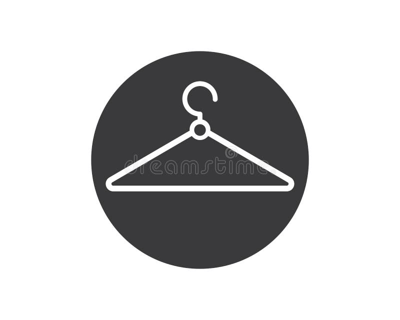 Hanger Logo Icon Vector Illustration Design Stock Vector - Illustration ...