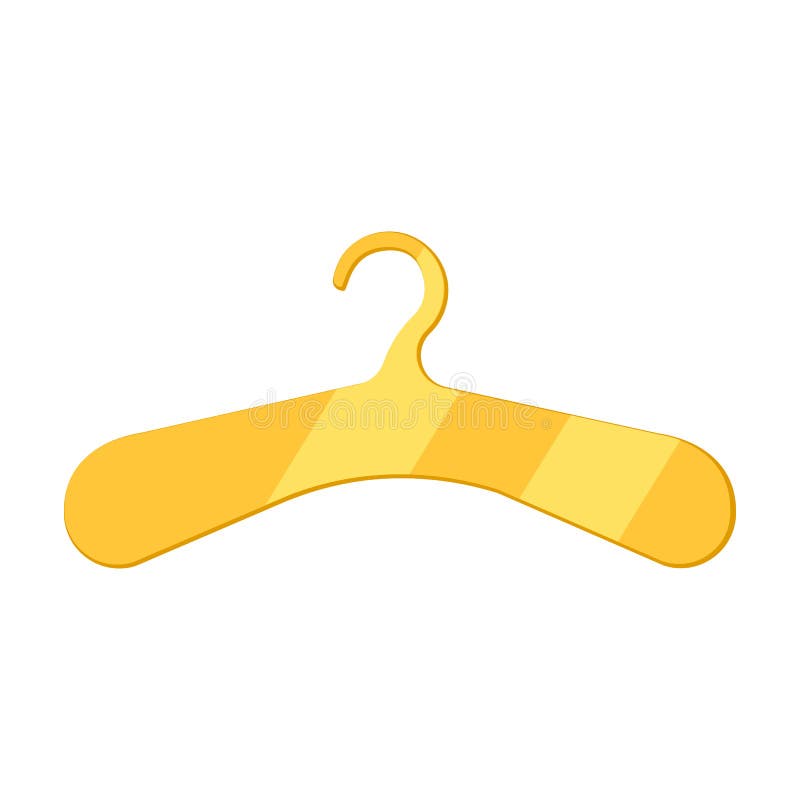 Yellow Hanger Clip Art - Yellow Hanger Image