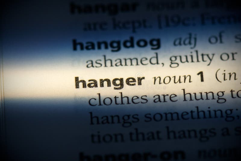 Hanger stock photo. Image of minimal, hanger, page, printed 161576748