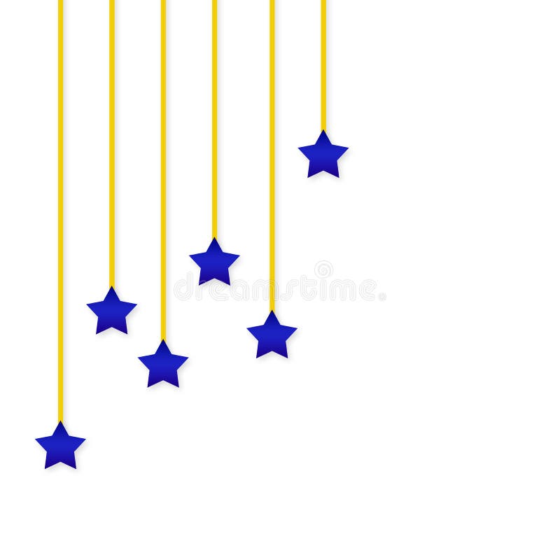 Hanging blue star wallpaper image design 00 stock illustration Hanging blue star wallpaper image design 00 stock illustration