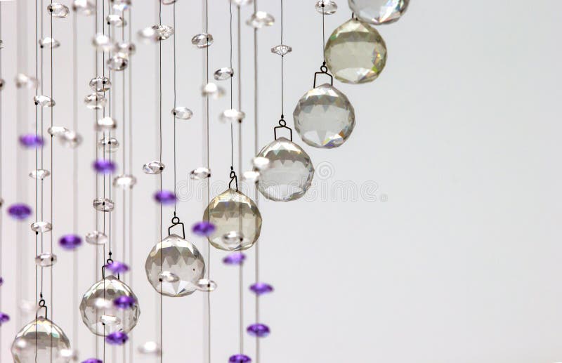 Hanging crystal