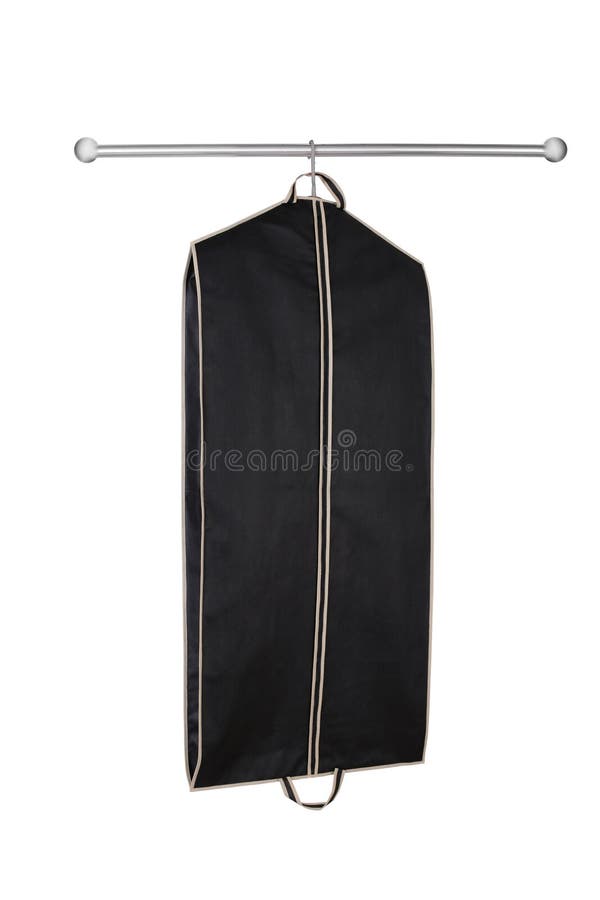 Hanging garment bag stock image. Image of isolated, carry 8522667