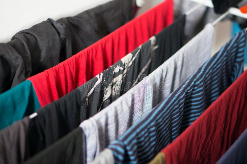 Hanging laundry stock image. Image of clothing, clean 39788353