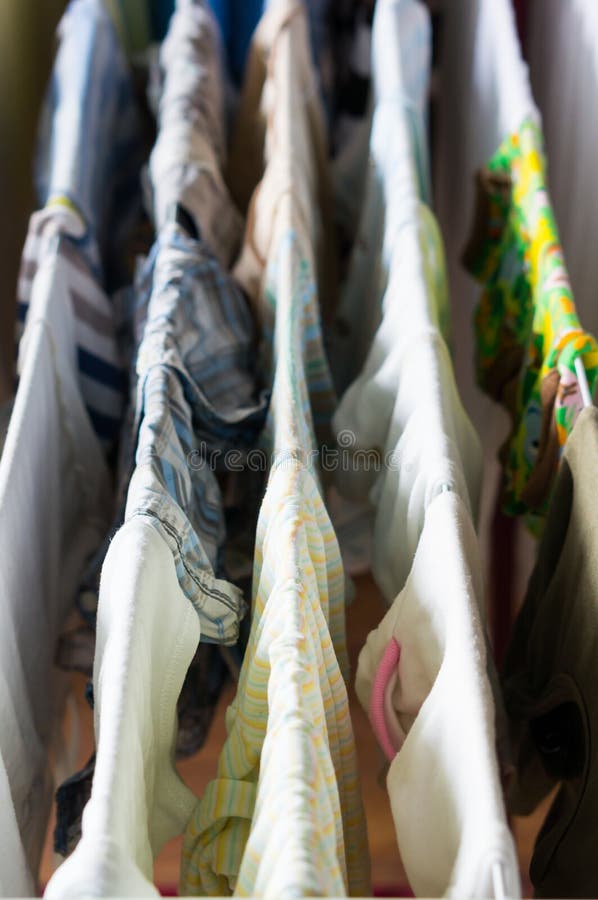 Hanging laundry stock photo. Image of clean, washed, drying 39788354