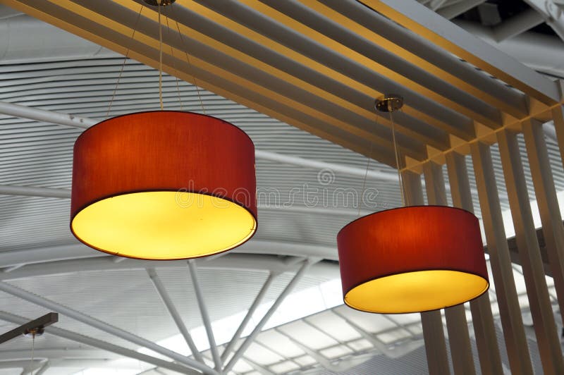 Hanging lights stock photo. Image of lights, shine, warm 50821552