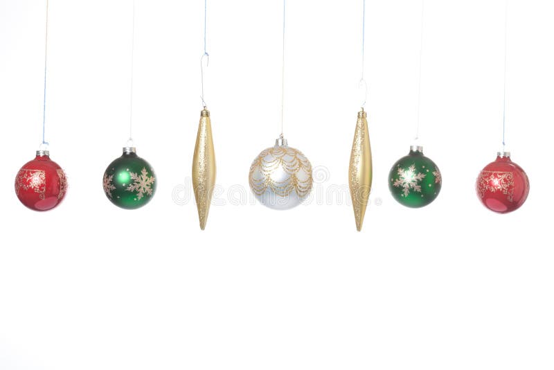Hanging ornaments. stock image. Image of white, ornament 22071173