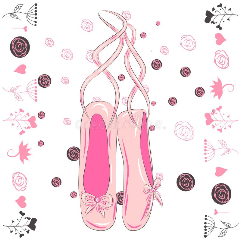 Featured image of post Outline Pointe Shoes Clipart Find download free graphic resources for pointe shoes