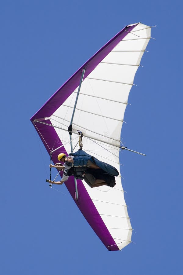 Hanglider Byron Bay Australia closeup. Hanglider Byron Bay Australia closeup