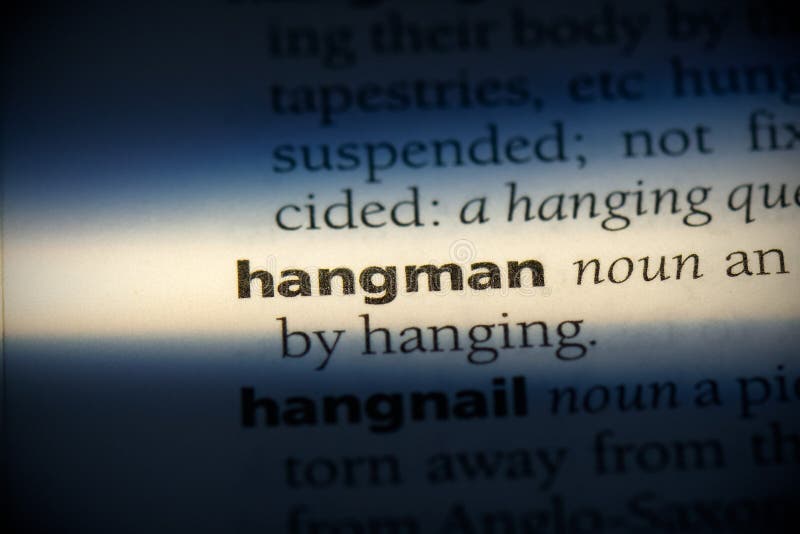 HANGMAN MEANING visual data 2
