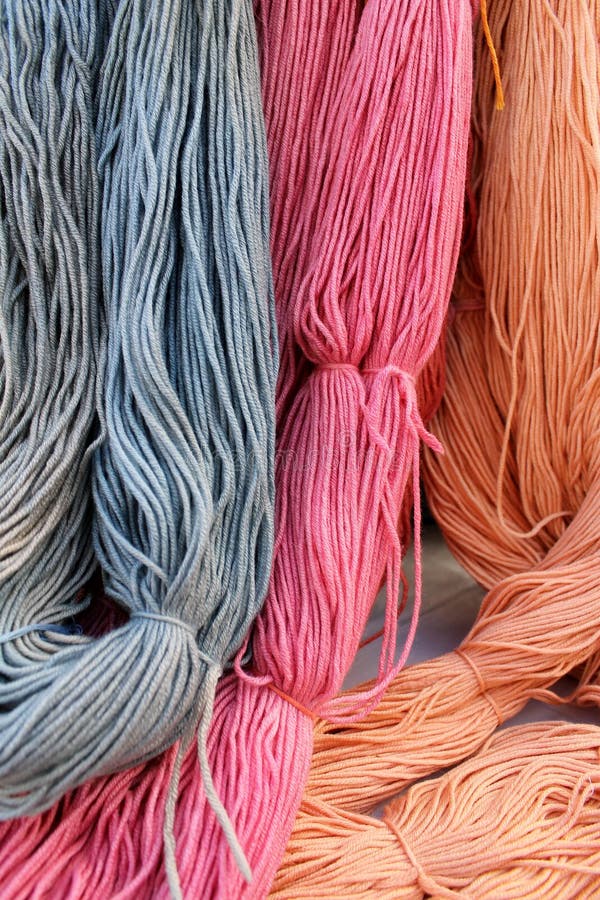 Hank of wool yarn stock photo. Image of isolated, inventory - 46847032