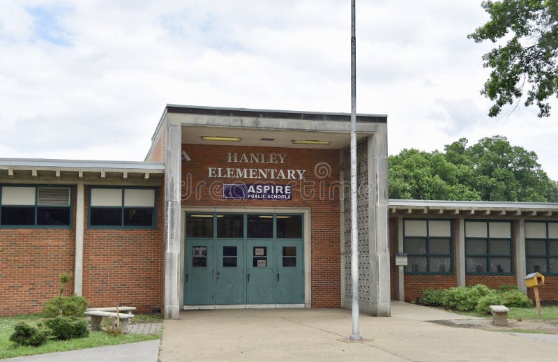 Hanley Elementary, aspirent école d'Etat Memphis, TN photographie stock Hanley Elementary, aspirent école d'Etat Memphis, TN photographie stock