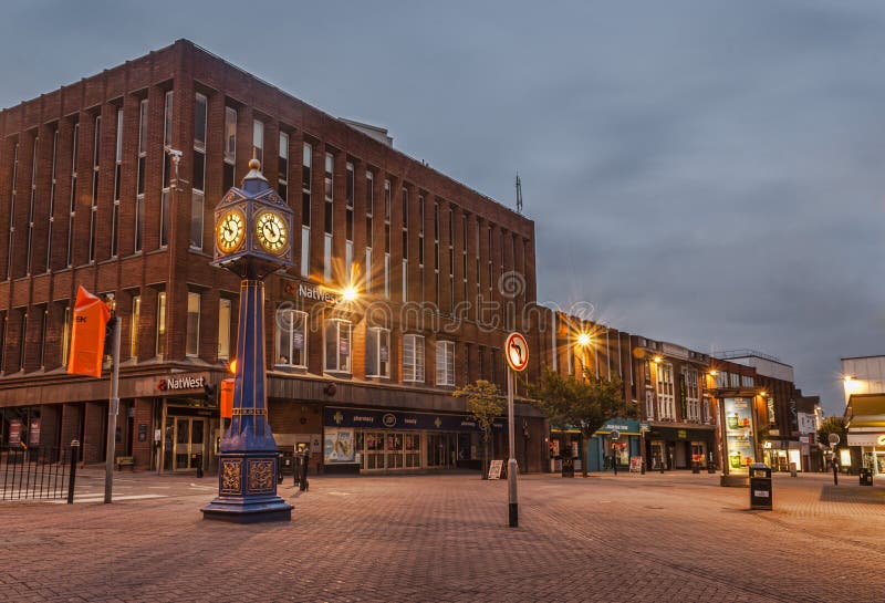 Hanley, Stoke on Trent editorial image. Image of stokeontrent - 45106845