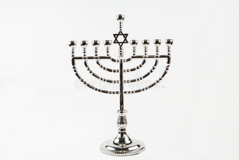 Hanukkah Menorah Foto De Stock Imagem De Candelabros