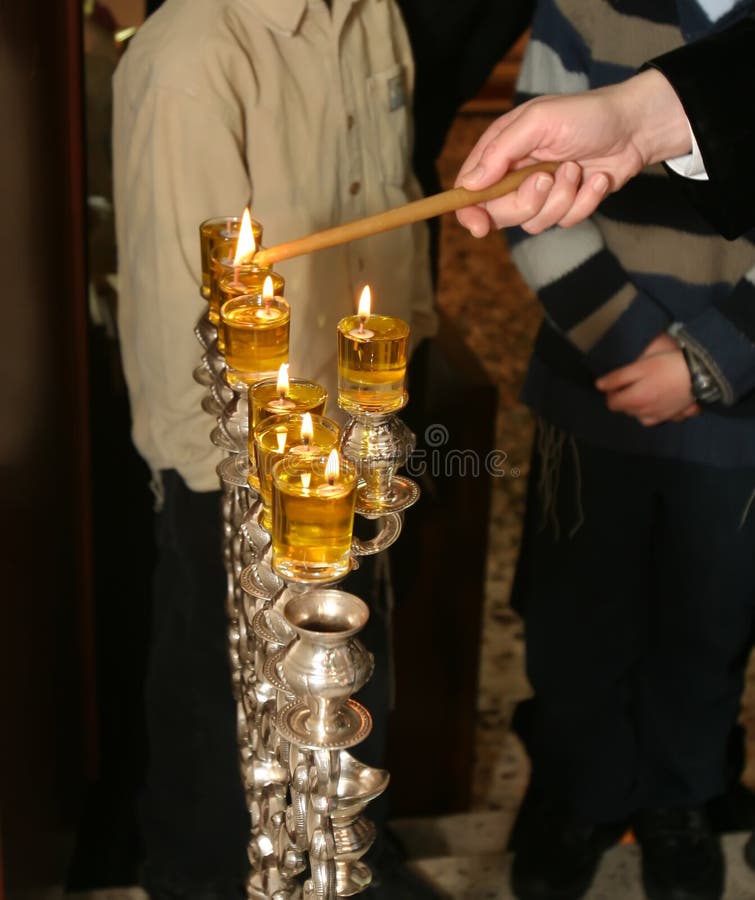Hanukkah Żydowski wakacje fotografia royalty free Hanukkah Żydowski wakacje fotografia royalty free