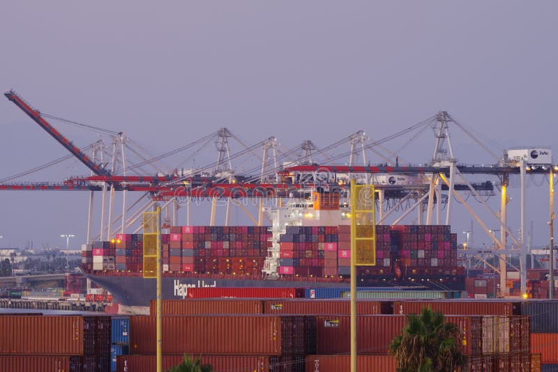Hapag-Lloyd Container Ship stock images Hapag-Lloyd Container Ship stock images