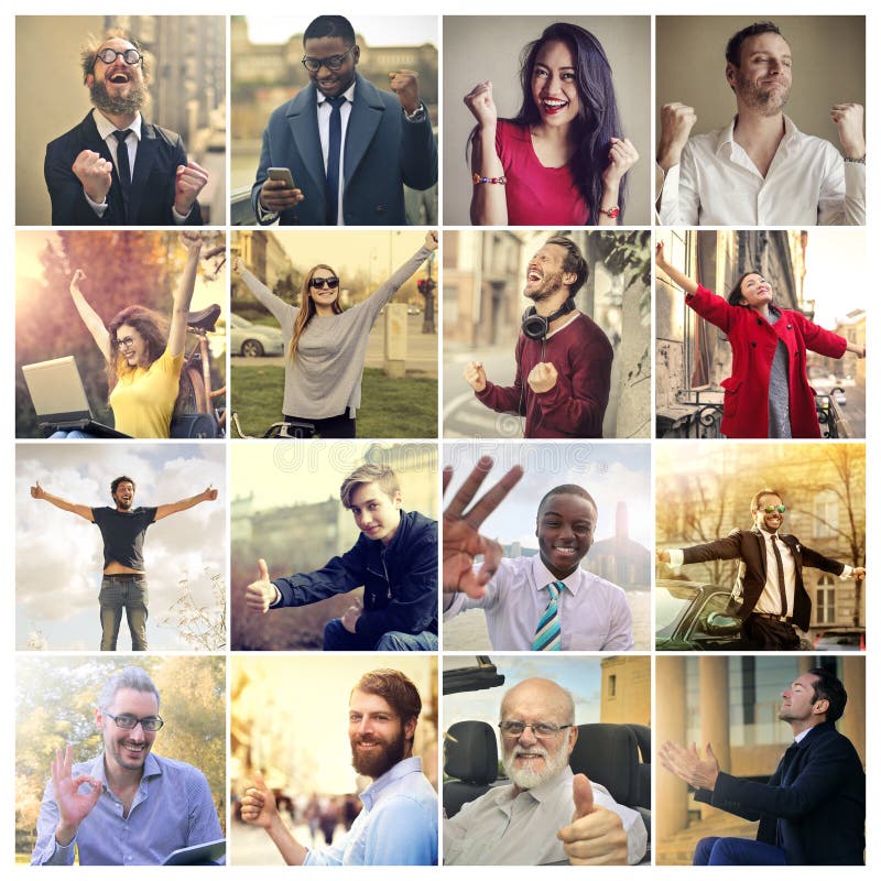 Happiness stock photography