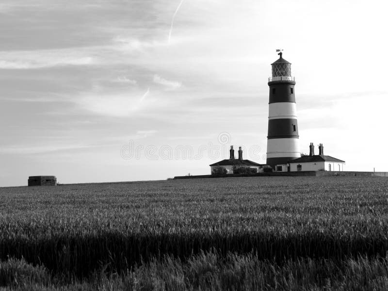 Happisburgh fyr arkivbild