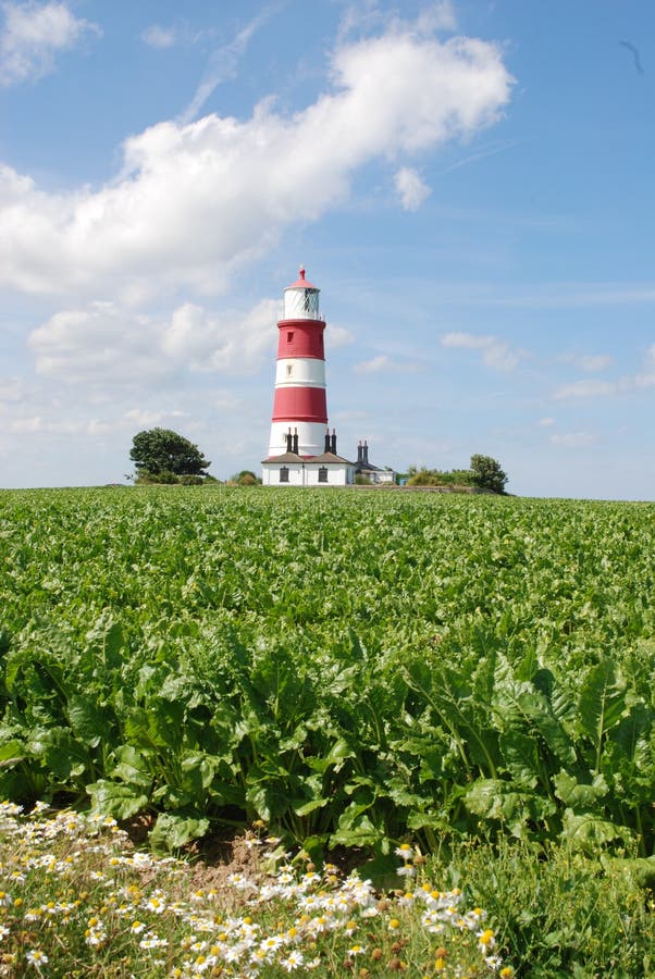 Happisburgh fyr arkivbild