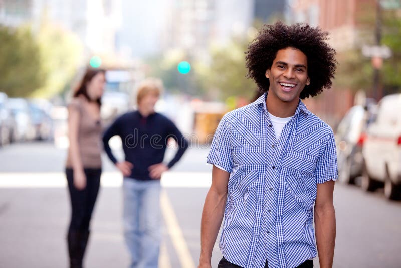 Happy African American Man stock photos Happy African American Man stock photos