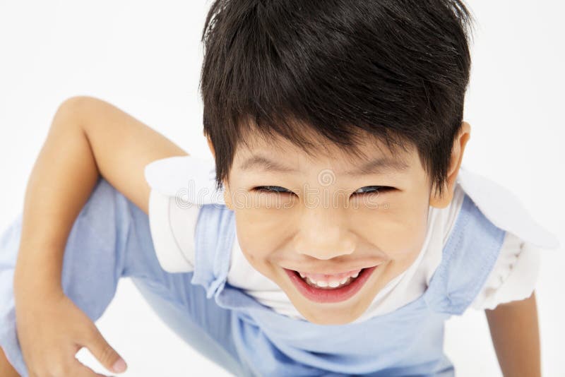 Happy Asian Cute Boy with Smile Face Stock Photo Image of little