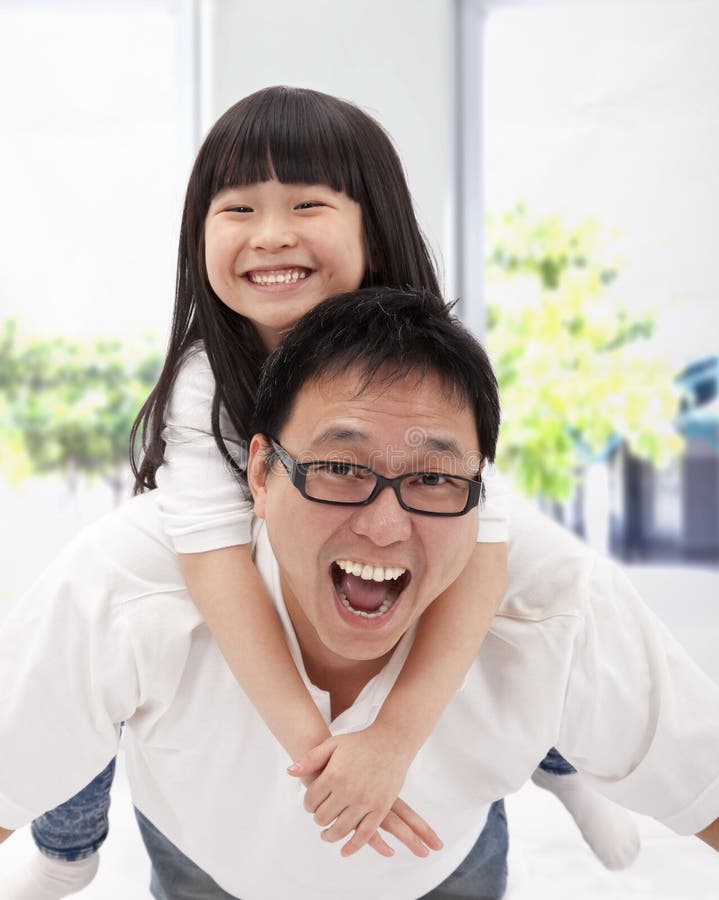 Download Happy asian family stock image. Image of play, single - 19306975