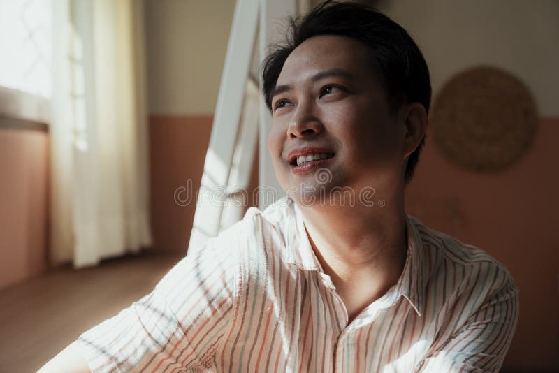 Asian Gay In His Private World Stock Image Image Of Confident Classy 179950437