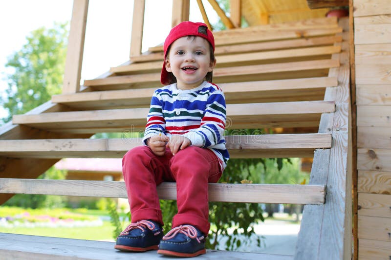 Sad Baby Sitting On Window Sill Stock Image - Image Of Year, Adorable:  38188483