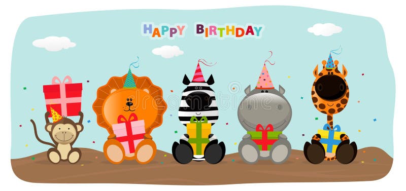 Happy birthday vector illustration Happy birthday vector illustration