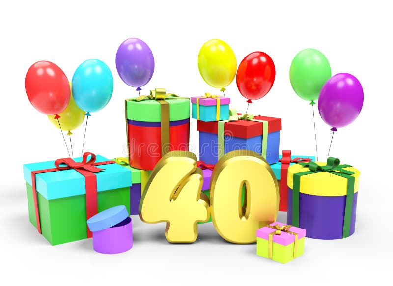 Download Happy Birthday Or Anniversary. Golden Number Sixty Among A ...