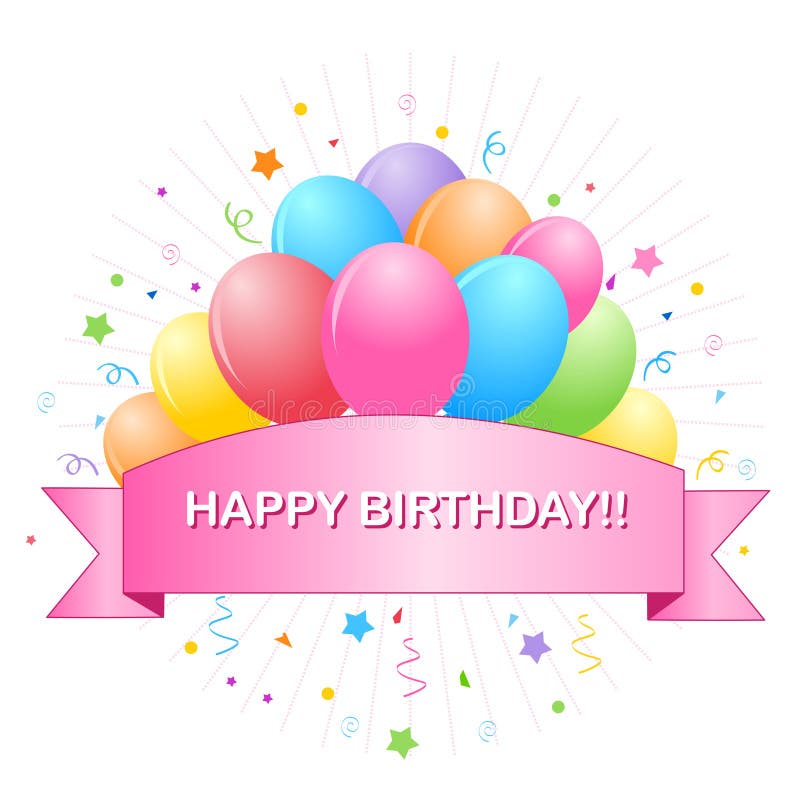 Happy Birthdays Stock Illustrations – 3,954 Happy Birthdays Stock  Illustrations, Vectors & Clipart - Dreamstime