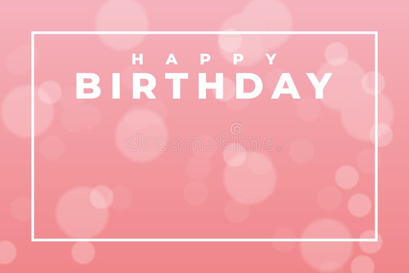 Happy Birthday Banner. Birthday Party Background Design with ...