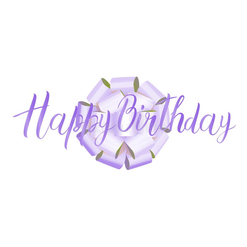 Happy Birthday. Beautiful greeting card, hand drawn invitation. Vector illustration vector illustration Happy Birthday. Beautiful greeting card, hand drawn invitation. Vector illustration vector illustration