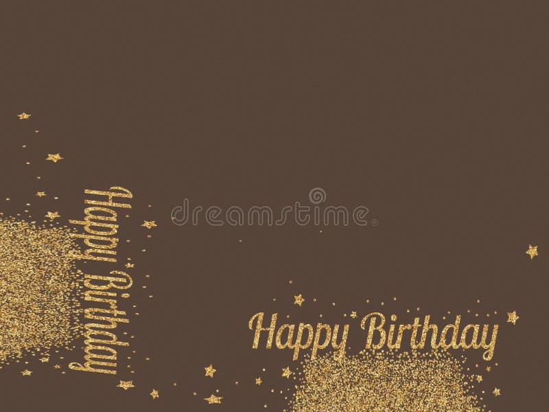 Happy Birthday Card Background Decoration Border Celebration Holiday ...