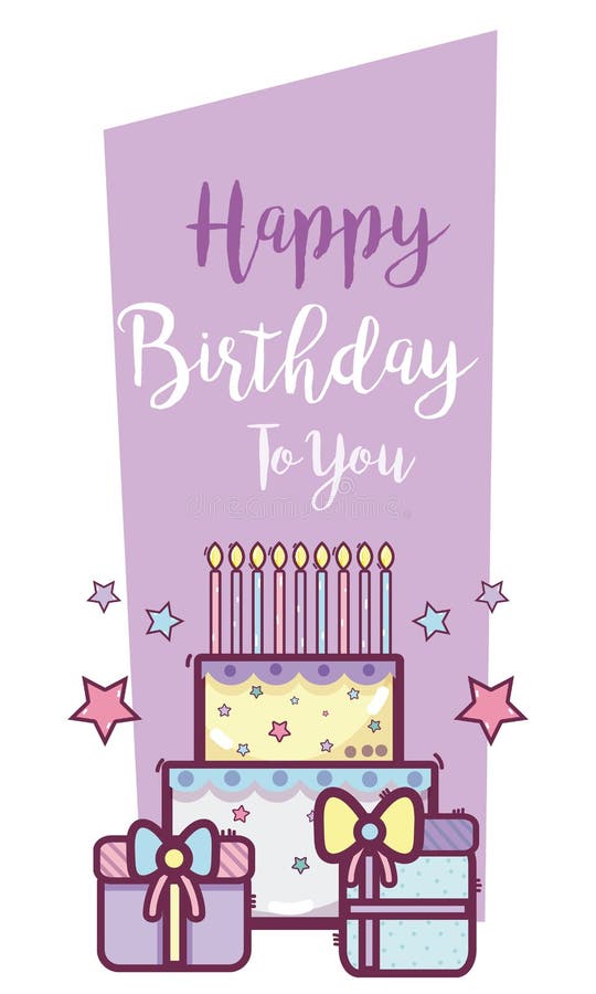 Cake Ans Happy Birthday Stock Illustrations – 7 Cake Ans Happy Birthday ...