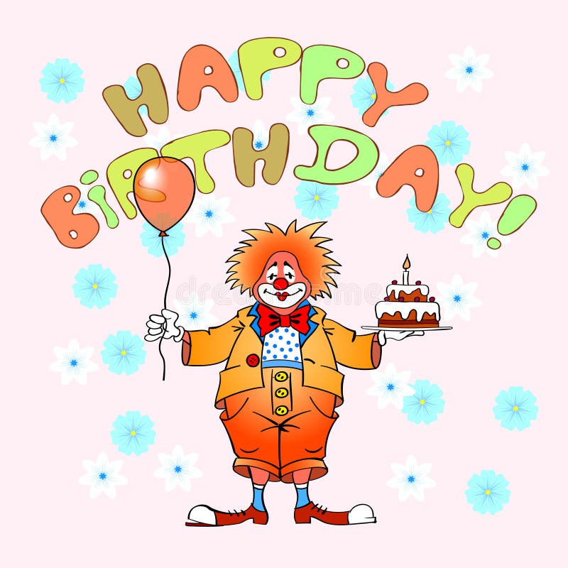 Happy birthday clown04.