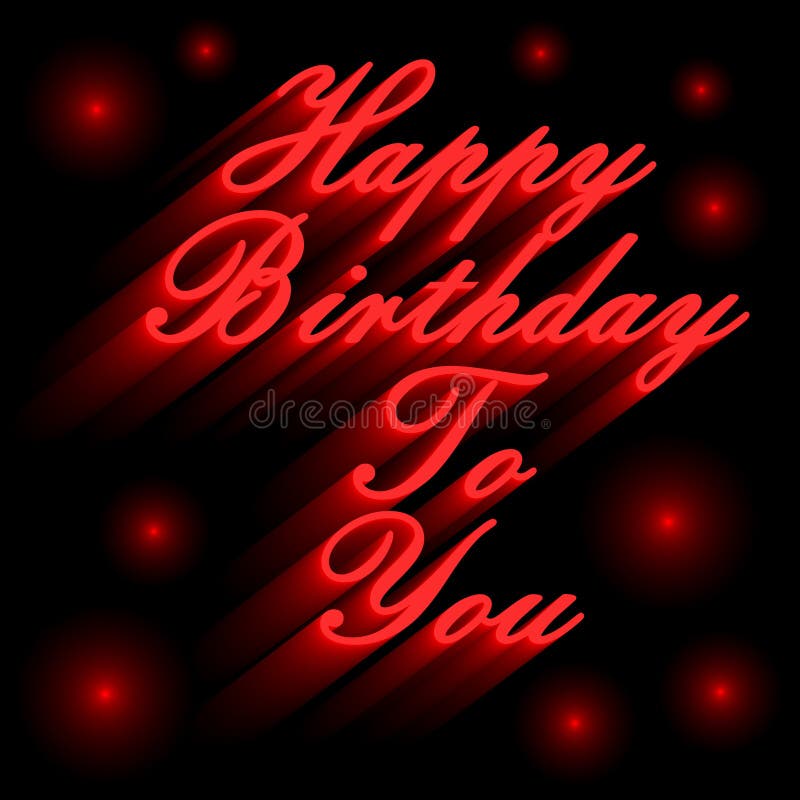 Happy birthday stock illustration. Illustration of celebration 44859637