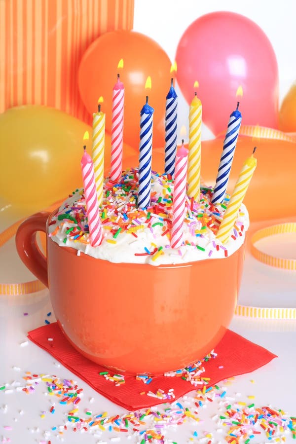 Birthday candles stock photo. Image of burn, candles, object 8445528