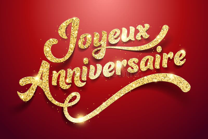 Joyeux Anniversaire (Happy Birthday