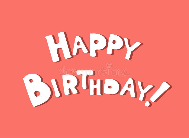 Happy Birthday Bold Stock Illustrations – 1,338 Happy Birthday Bold ...