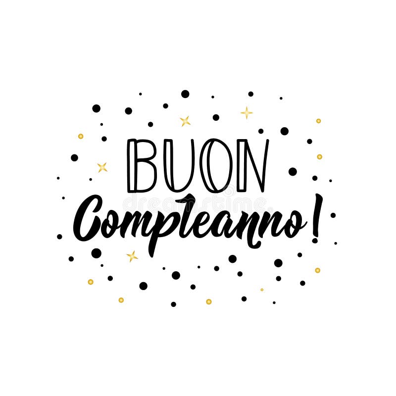 Buon Compleanno Stock Illustrations 33 Buon Compleanno Stock Illustrations Vectors Clipart Dreamstime