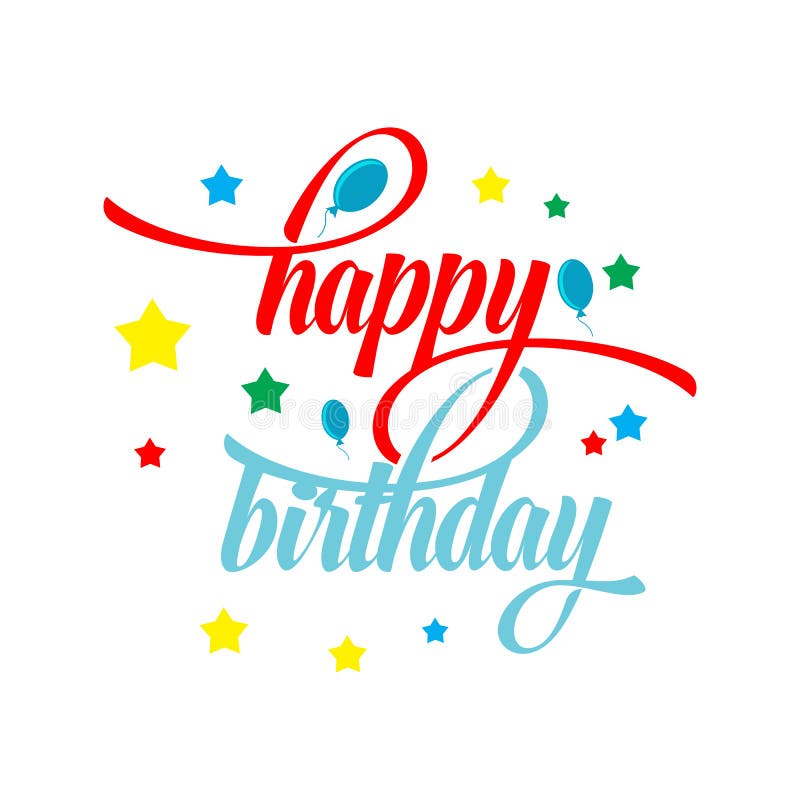 Download Happy Birthday Logo Vector Template Design Illustration ...