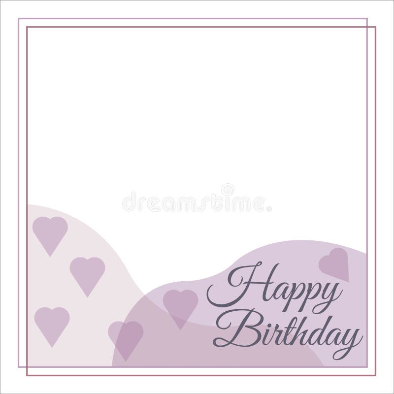 Collection Two Happy Birthday You Frames Stock Vector Royalty Free 1746108833 Shutterstock