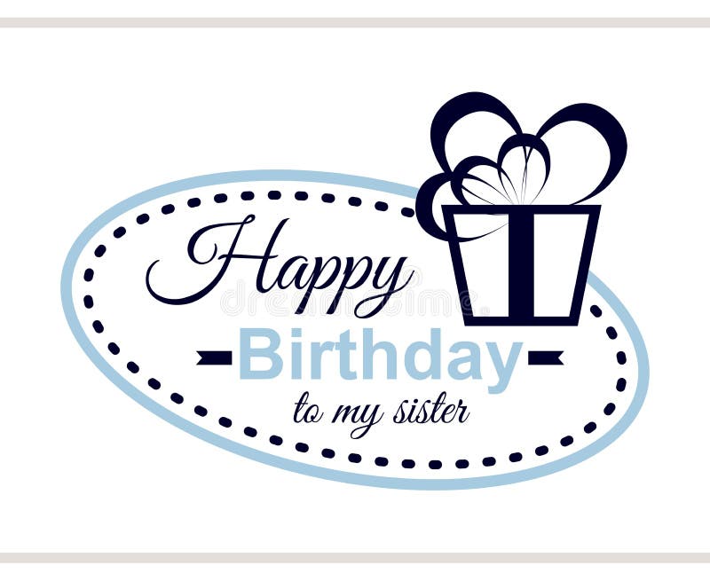 Download Birthday Sister Stock Illustrations - 1,118 Birthday ...