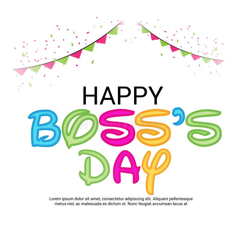 Boss's Day Stock Illustrations – 1,242 Boss's Day Stock Illustrations ...