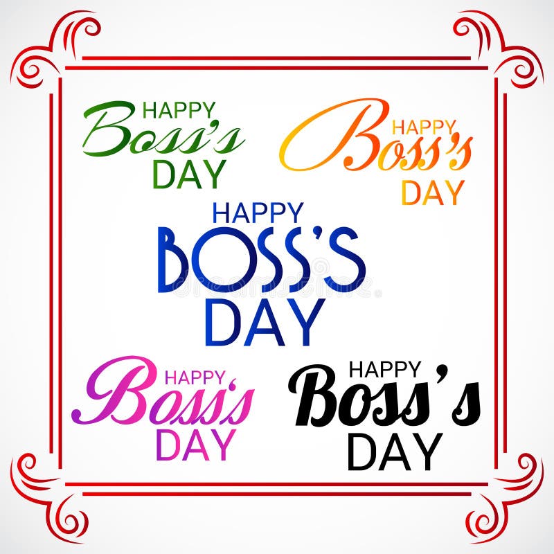 Boss's Day Stock Illustrations – 1,220 Boss's Day Stock Illustrations ...