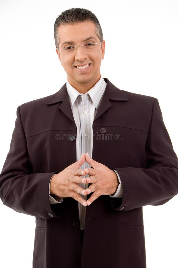 Happy businessman