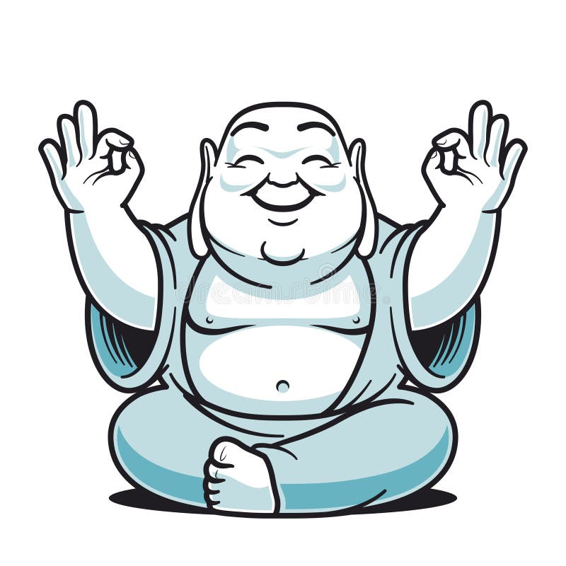 Fat Buddha Stock Illustrations – 165 Fat Buddha Stock Illustrations,  Vectors & Clipart - Dreamstime